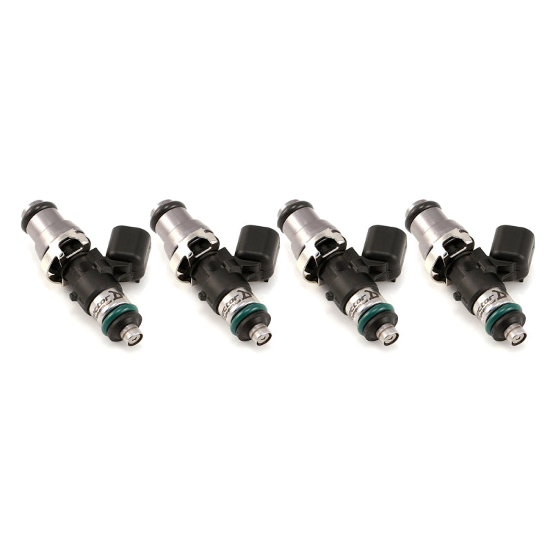 Injector Dynamics 1340cc Injectors - 48mm Length - 14mm Grey Top - 14mm Lower O-Ring (Set of 4) 1300.48.14.14.4
