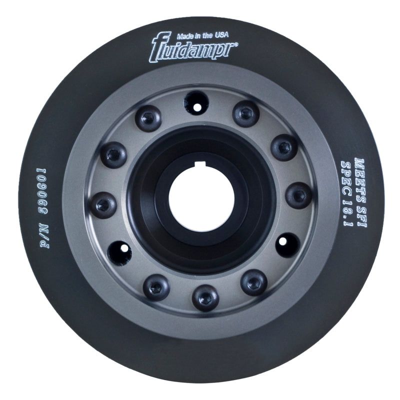 Fluidampr Honda All B Series PS Air / Alt Pulley Steel Internally Balanced Damper 590601