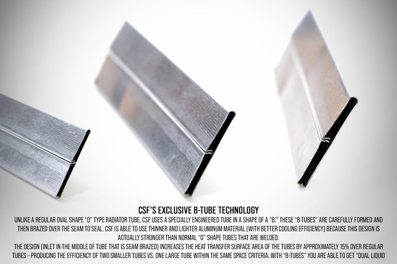 CSF 2015+ Volkswagen Golf/GTI (VAG MQB) Quadruple Pass DSG Water/Auxiliary Engine Radiator 8132