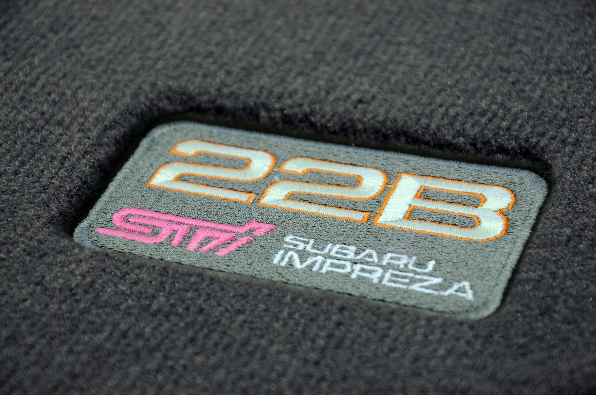 RCM Subaru Impreza 22B JDM Luxury Car Mat Set