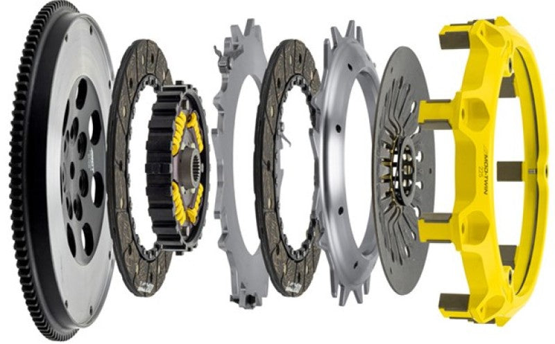 ACT EVO 10 5-Speed Only Mod Twin HD Street Kit Sprung Mono-Drive Hub Torque Capacity 700ft/lbs T1S-M05