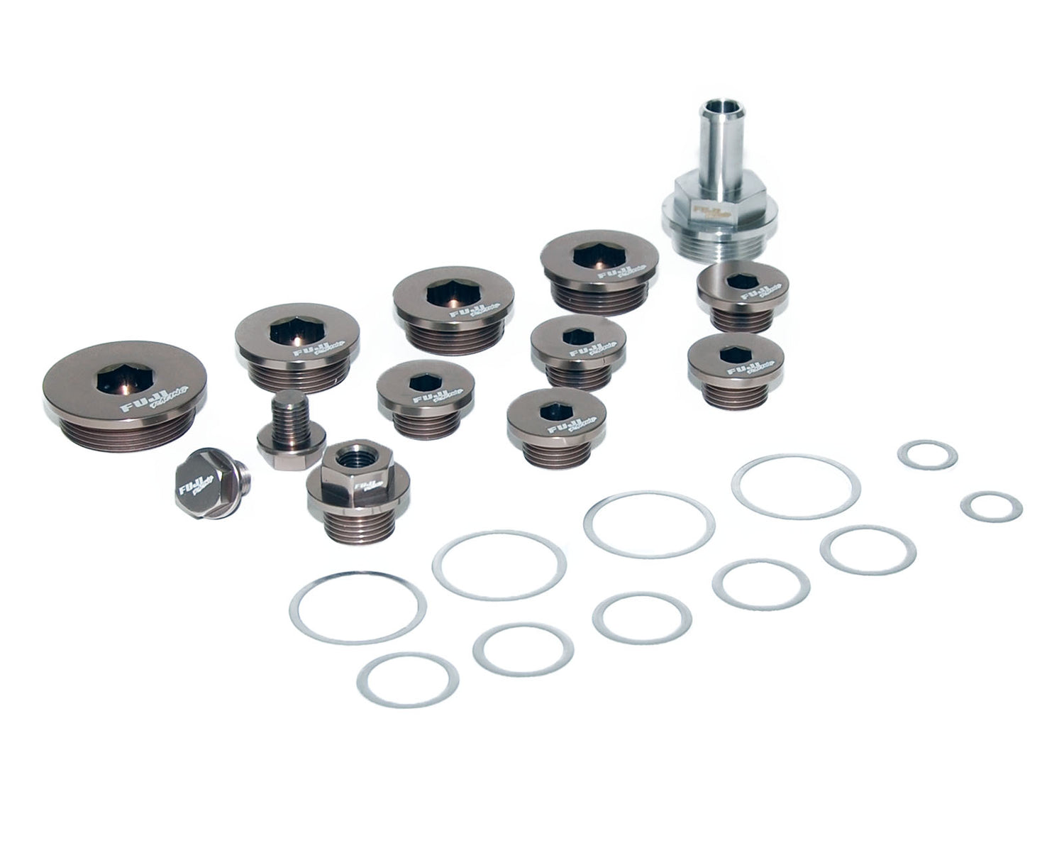 Fuji Racing Motorblock Verschlussstopfen Set