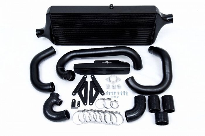Process West Black Front Mount Intercooler Kit - 2015+ WRX