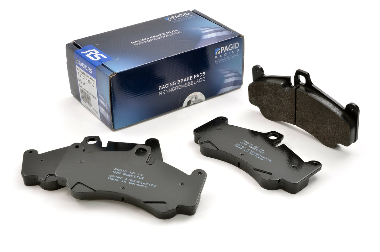 Pagid Racing RS14 Front Brake Pad set for Litchfield Type 25 Porsche Caliper