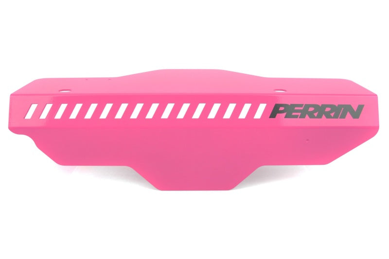 Perrin Subaru Pulley Cover (For EJ Engines) - Hyper Pink PSP-ENG-150HP