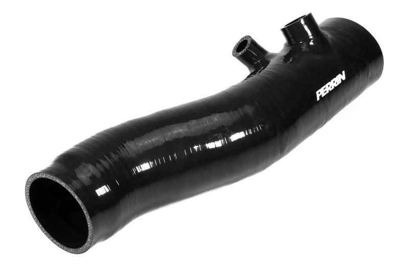 Perrin 2022+ Subaru WRX Black 3in Turbo Inlet Hose w/ Nozzle PSP-INT-425BK