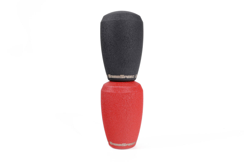 GrimmSpeed Shift Knob Stainless Steel - Subaru 5 Speed and 6 Speed Manual Transmission - Black 380001