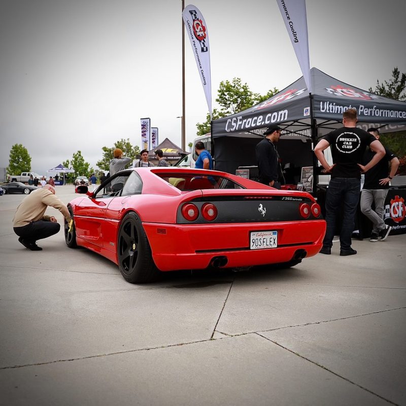 CSF Ferrari F355 High Performance All-Aluminum Radiator - Left 7206