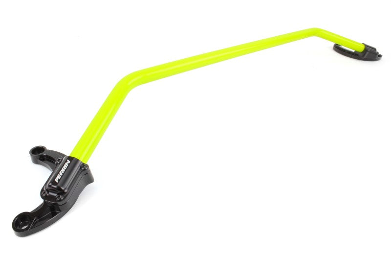 Perrin 02-07 Subaru Impreza (WRX/STi/RS/2.5i) / 04-08 Forester Front Strut Brace - Neon Yellow PSP-SUS-052NY