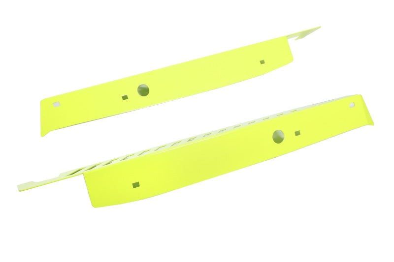 Perrin 22-23 Subaru WRX Fender Shroud Set - Neon Yellow PSP-ENG-551NY