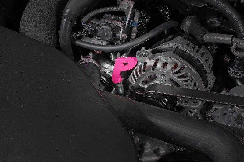 Perrin Subaru Dipstick Handle P Style - Pink PSP-ENG-720HP