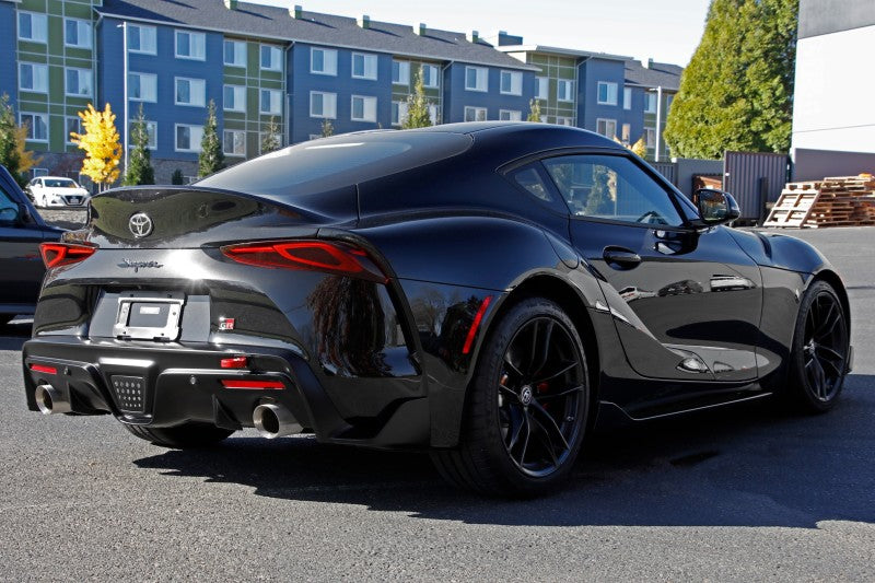 Perrin 2020 Toyota Supra Tow Hook Kit (Rear) - Red PTP-BDY-250RD