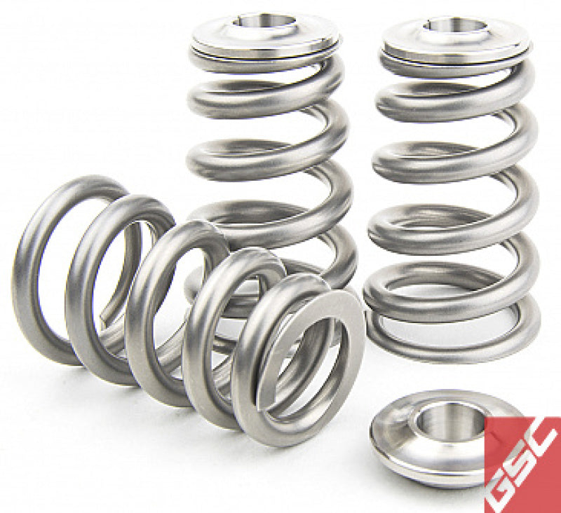 GSC P-D Toyota 2JZ-GTE Extreme Pressure Single Conical Valve Spring and Ti Retainer Kit 5086