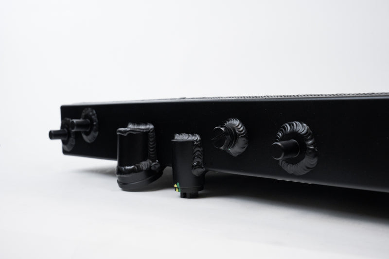 CSF 92-00 Honda Civic w/K-Swap V3 Radiator - Black Finish 2850KB