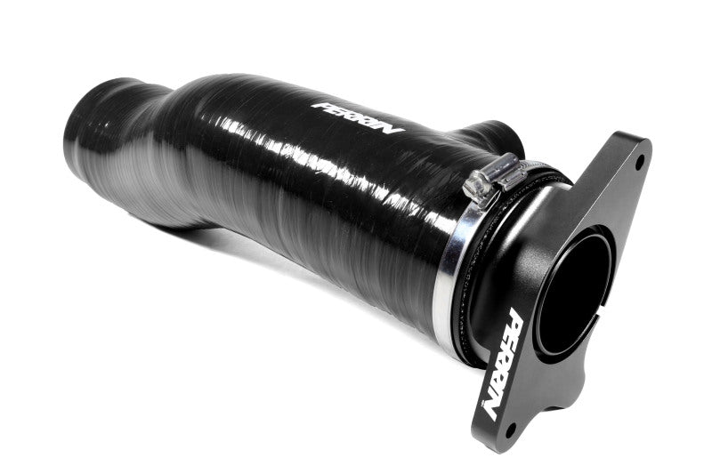 Perrin 2022+ Subaru WRX Black 3in Turbo Inlet Hose w/ Nozzle PSP-INT-425BK