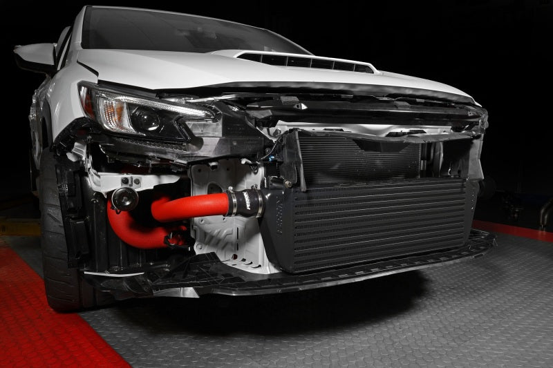 Perrin 22-23 Subaru WRX Front Mount Intercooler Kit (Red Tubes & Black Core) PSP-ITR-441BK/RD