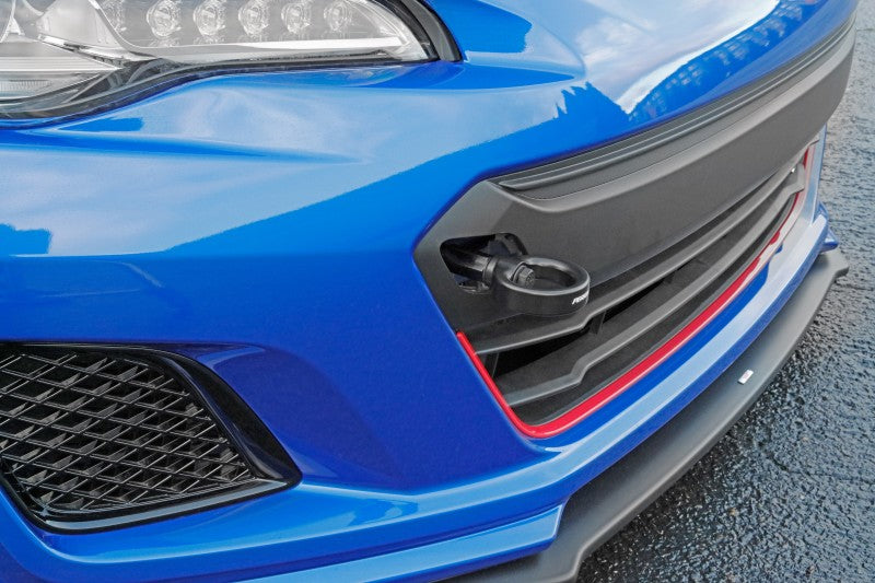 Perrin 18-21 WRX/STI / 13-20 BRZ / 17-20 Toyota 86 Front Tow Hook Kit - Flat Black PSP-BDY-235BK