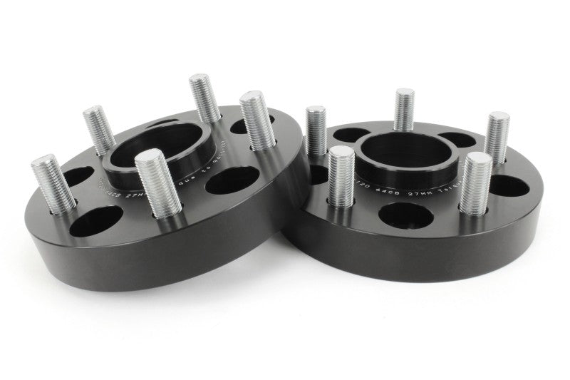 Perrin 17-18 Honda Civic Type R 64.1mm Hub 5x120 27mm Wheel Spacers (One Pair) PHP-WHL-027BK