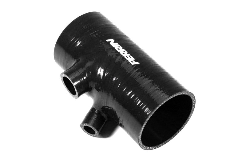 Perrin 2022+ Subaru WRX Black 3in Turbo Inlet Hose w/ Nozzle (Short) PSP-INT-426BK