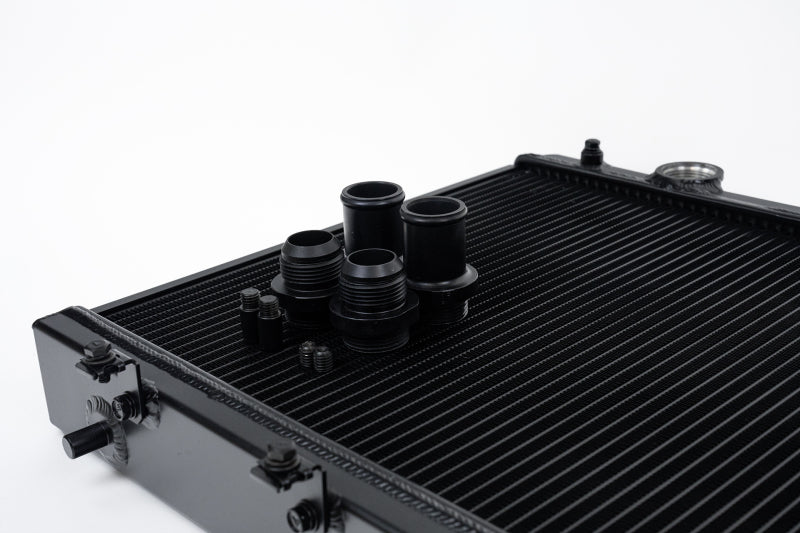 CSF 92-00 Honda Civic w/K-Swap V3 Radiator - Black Finish 2850KB