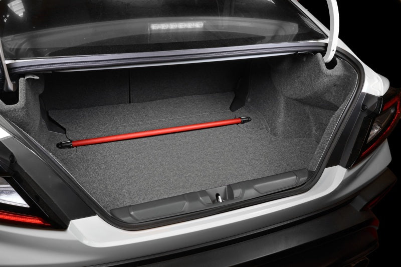 Perrin 22-23 Subaru WRX Rear Shock Tower Brace - Red PSP-SUS-042RD