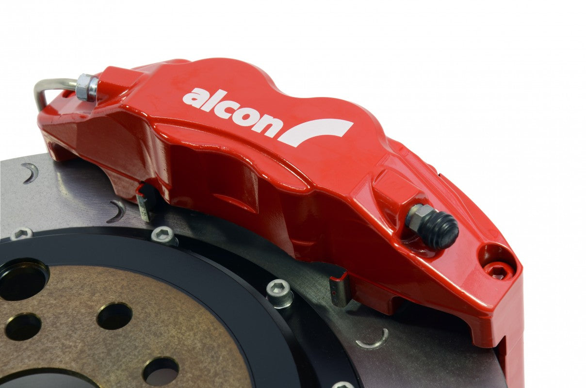 RCM / ALCON Rear 4 Pot Brake Kit Red 343mm