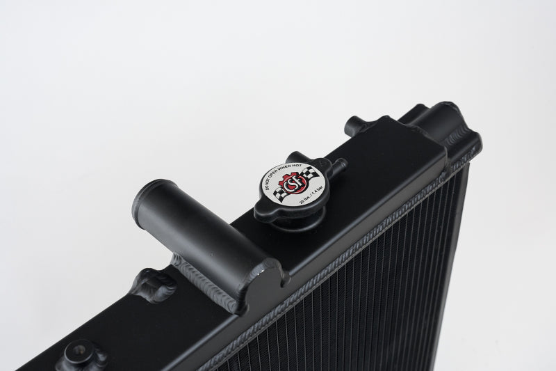 CSF 93-98 Toyota MK4 Supra Radiator - Black Finish 2882B