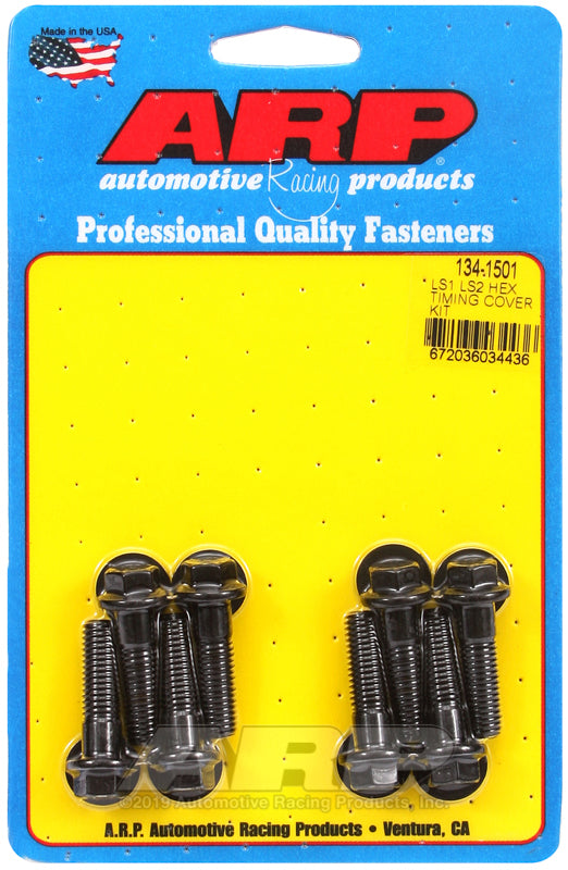 ARP LS1 LS2 Hex Timing Cover Bolt Kit 134-1501