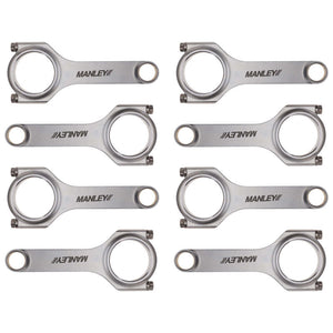 Manley Chevy Small Block LS Series 6.125in H Beam Connecting Rod Set 14051-8