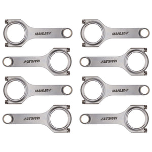 Manley Chevy Small Block LS Series 6.125in H Beam Connecting Rod Set