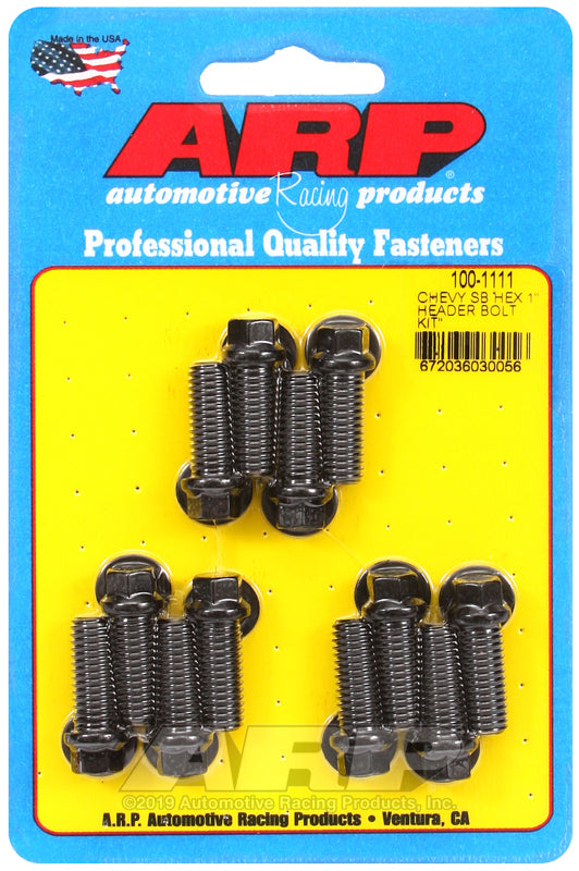 ARP SB Chevy Hex Header Bolt Kit 100-1111