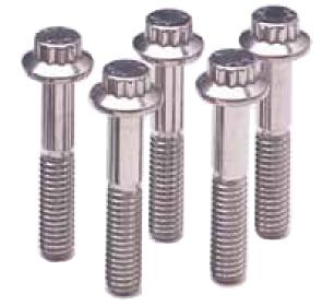 ARP M6 x 1.00 x 35 Black Oxide 12pt Bolts (5/pkg) 670-1004