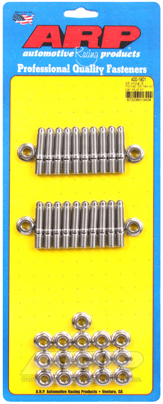 ARP SB Mopar and Pontiac SS Hex Oil Pan Stud Kit 400-1901