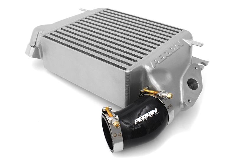 Perrin Subaru 08-15 WRX Top Mount Intercooler Silicone Coupler - Black PSP-ITR-321BK