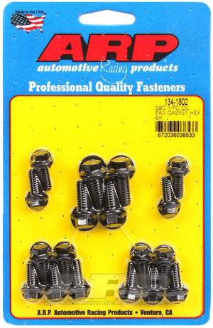 ARP SB Chevy 1-pc Oil Pan Gasket Hex Bolt Kit 134-1802