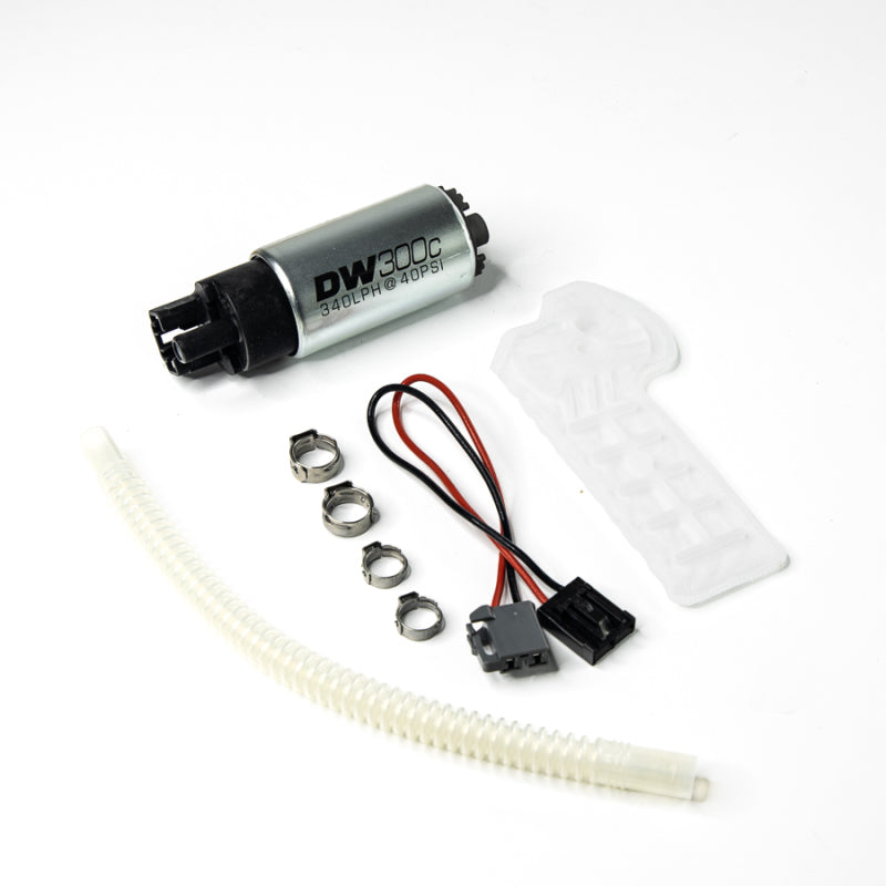 DeatschWerks Hyundai Genesis Coupe 2.0T 340lph Compact Fuel Pump without clips with 9-1061 install kit 9-307-1062