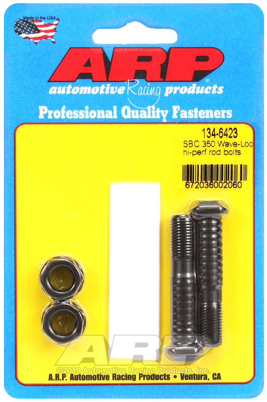 ARP SB Chevy 350 wave-loc hi-perf rod bolts 134-6423