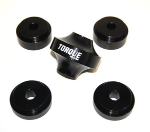 Torque Solution Solid Differential Bushing with Billet Inserts: Mitsubishi Evolution X MR & GSR 2008+ TS-EVX-005