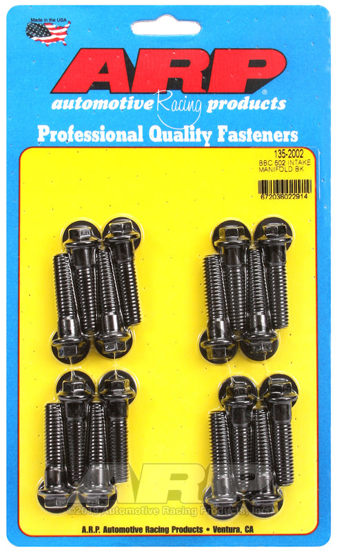 ARP BB Chevy 502 Hex Intake Manifold Bolt Kit 135-2002