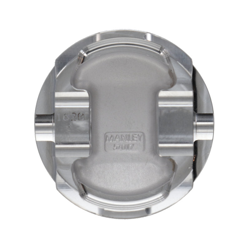 Manley 03-06 Evo 8/9 (7 Bolt 4G63T) 85.5mm +0.5mm Over Bore 8.5:1 Dish Pistons w/ Rings 606005C-4