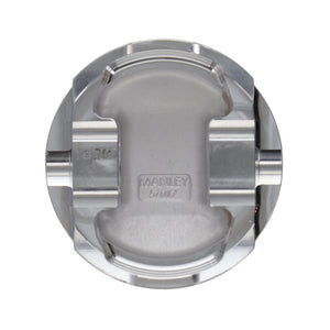 Manley 03-06 Evo 8/9 (7 Bolt 4G63T) 85.5mm +0.5mm Over Bore 8.5:1 Dish Pistons w/ Rings 606005C-4