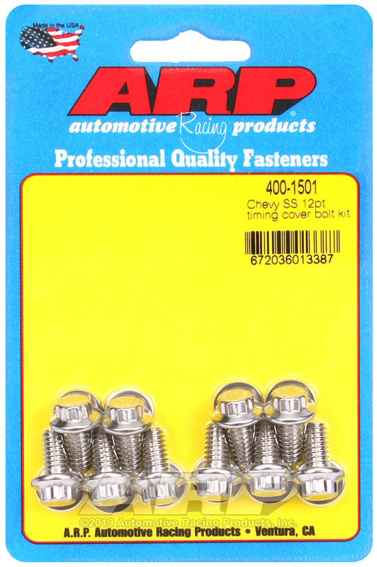 ARP Chevy SS 12pt Timing Cover Bolt Kit 400-1501