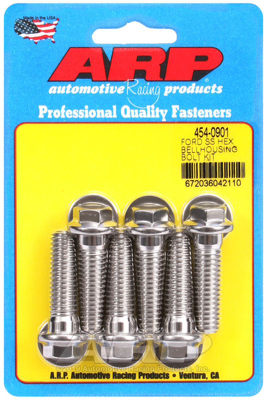 ARP Ford SS hex bellhousing bolt kit 454-0901