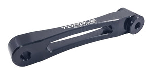 Torque Solution Solid Billet Pitch Stop Transmission Mount: Subaru - Black TS-SU-011SB