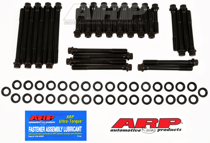 ARP SB Chevy V8 w/18° hi-port 12pt undercut head bolt kit 234-3720
