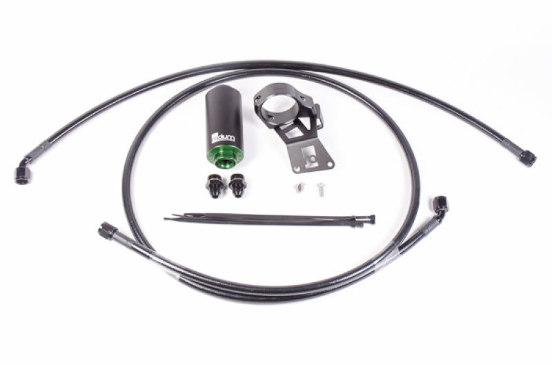 Radium Engineering Mitsubishi Evo X Fuel Hanger Feed Kit - Microglass Filter 20-0946-05