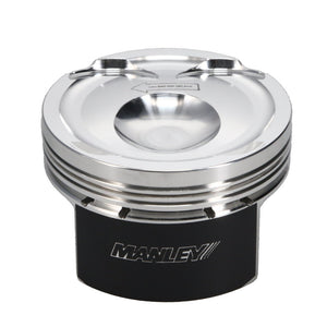 Manley Ford 2.3L EcoBoost 87.5mm STD Size Bore 9.5:1 Dish Piston Set 637000C-4