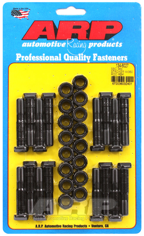 ARP SB Chevy 383 Stroker w/ 350 Rod Extra Head Clearance Rod Bolt Kit 134-6027