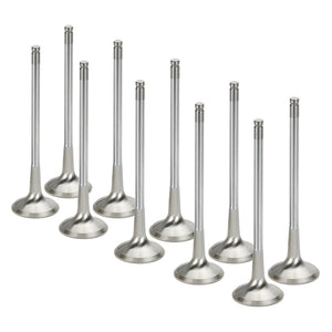 Supertech VW 1.8L/2.0L 16V 28.x6.96x98.20mm Flat Inconel Exhaust Valve - Set of 10 VWEVI-1034F-10