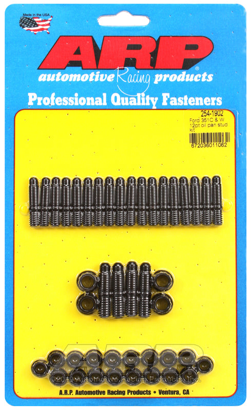 ARP Ford 351C and 351W 12pt Oil Pan Stud Kit 254-1902